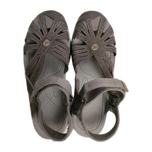 Keen Rose Sandals Gargoyle/Raven Woman's 7 Washable Active Outdoor #1498